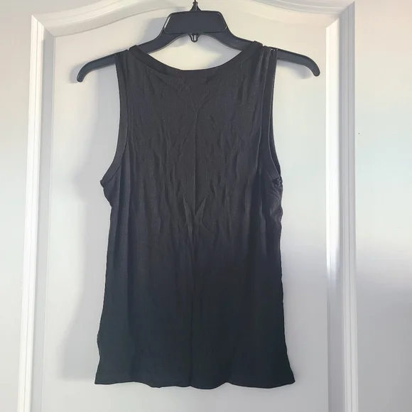 LNA Ribbed V-neck Tank Top Size Small - Picture 4 of 4
